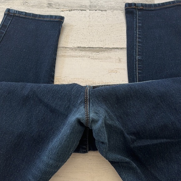 Mid-Rise Skinny Jeans Stretch Dark Wash - Picture 4 of 6